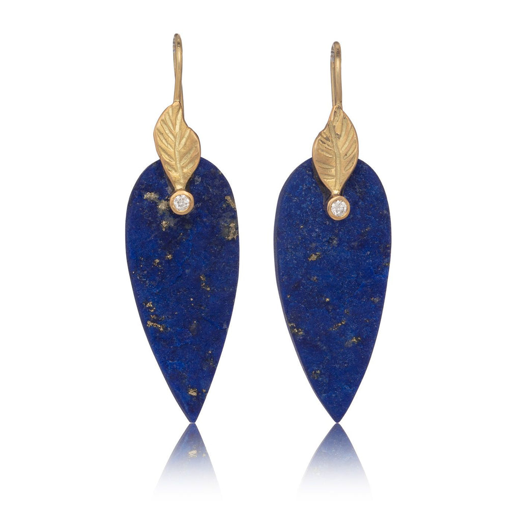 Lapis Lazuli Drop Earrings