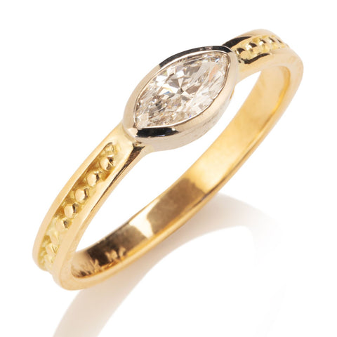 Marquise Diamond Ring
