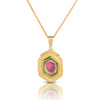 Watermelon Tourmaline Pendant