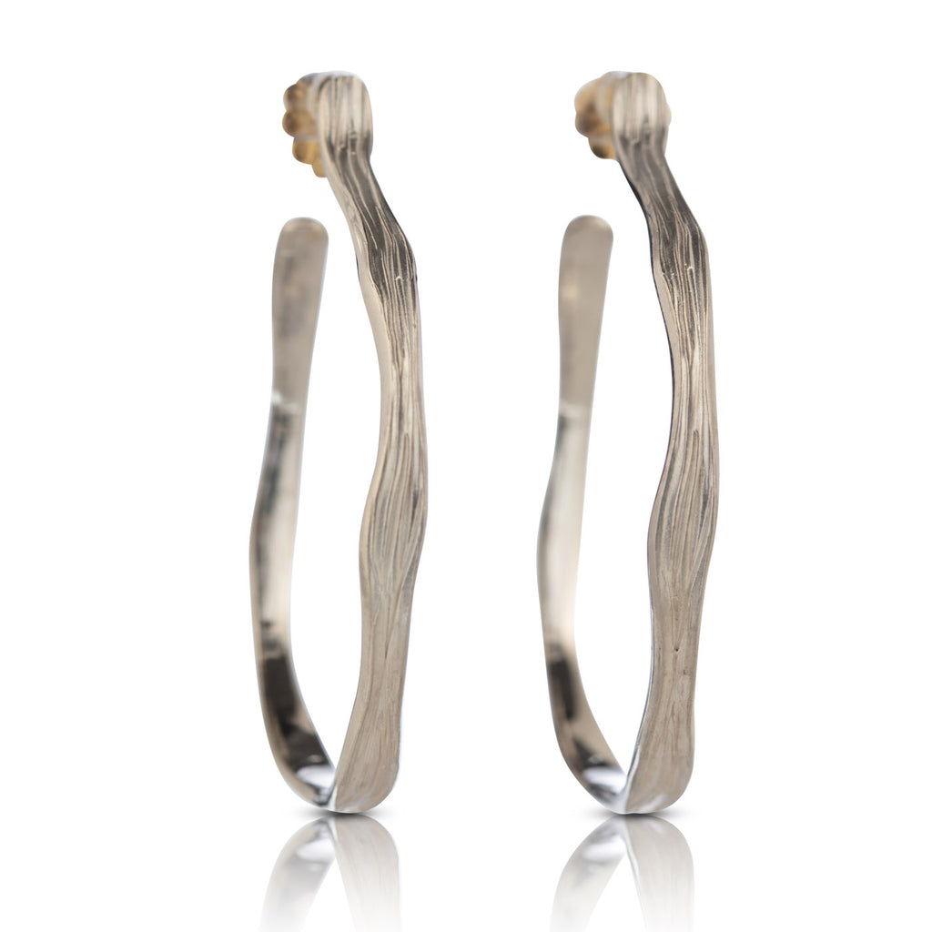 Driftwood Hoop Earrings