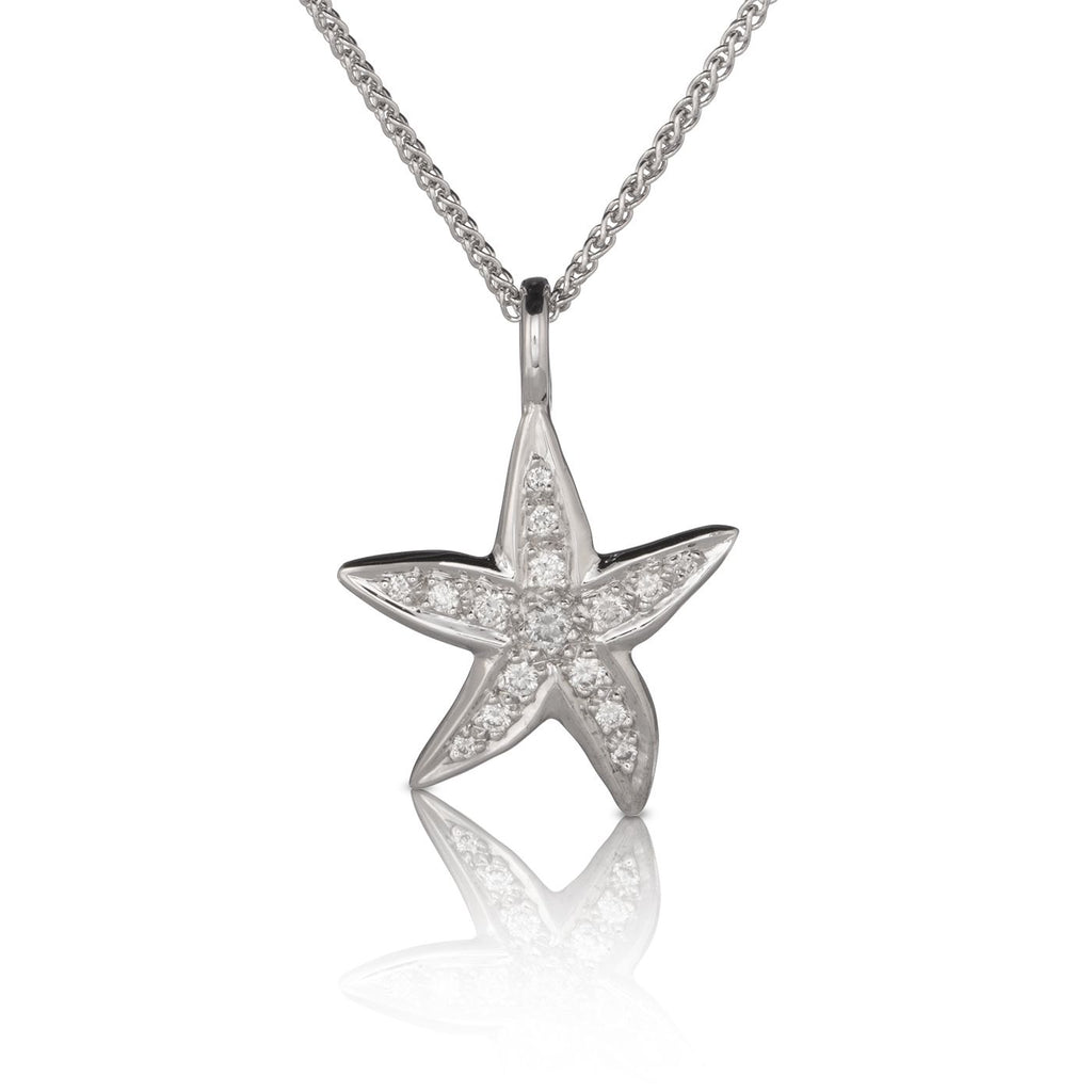 Pavé Starfish Pendant