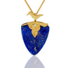 Lapis Bird Pendant