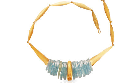 Aqua Shard Necklace