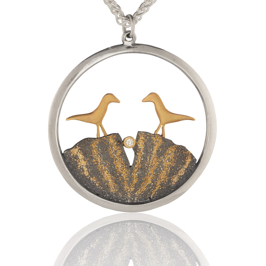 Large Conversation Pendant