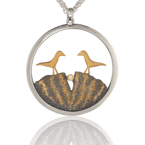 Large Conversation Pendant