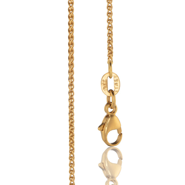 Spiga Chain in 18K Gold