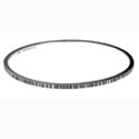 Chip Hammered Bangle Bracelet