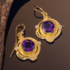 Amethyst Drop Earrings