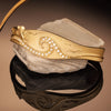 Narrow Ocean Cuff Pavé Bracelet