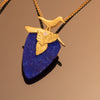 Lapis Bird Pendant