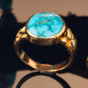 Turquoise Gold Ring