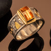 Hiero Ring with Citrine