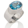 Blue Topaz Ring